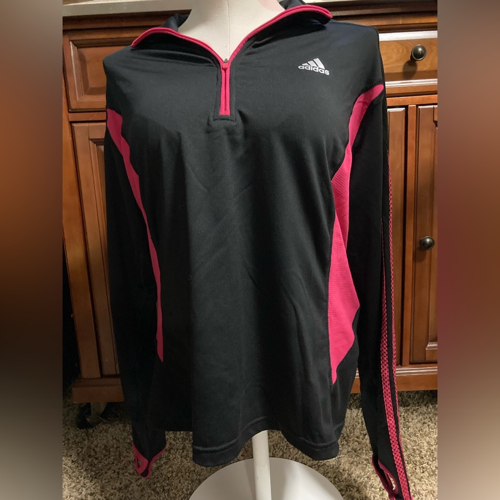 Adidas Climalite 1/4 zip jacket